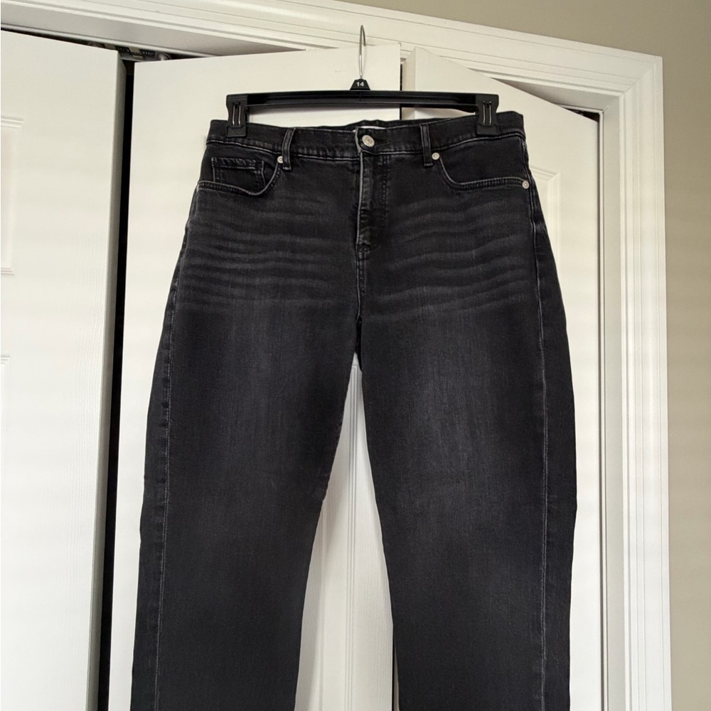 LOFT Girlfriend Black Jeans - Picture 3 of 5